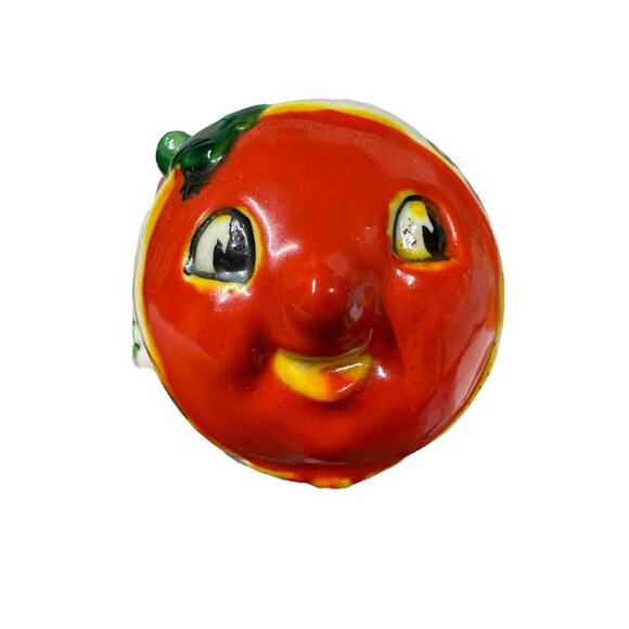 Vintage Anthropomorphic TOMATOES 2 3/4" Salt and Pepper Shakers‎  Japan - Picture 7 of 9